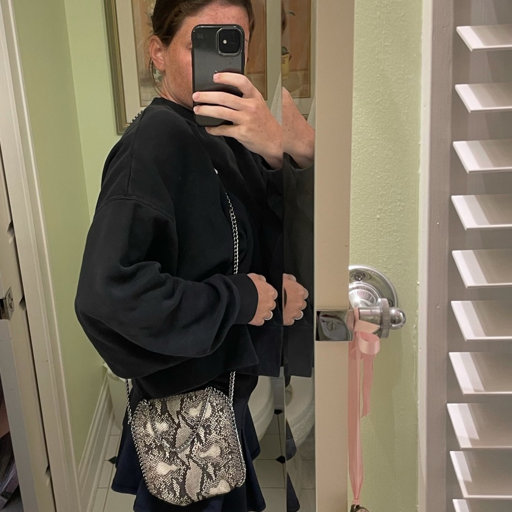 Snakeskin shoulder bag from Italy!